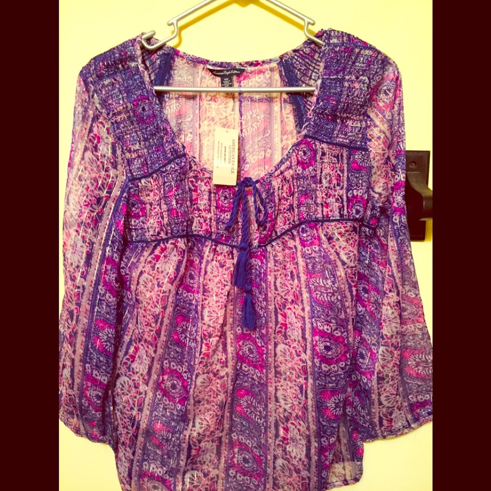 Bohemian style, ladies shirt